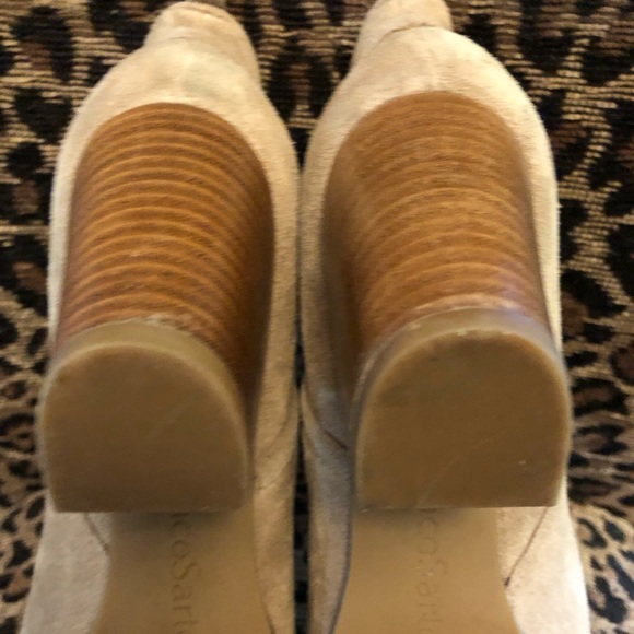 Franco Sarto L-Delancy Suede Ankle Boot - Mushroom, Size 9 - Picture 5 of 8